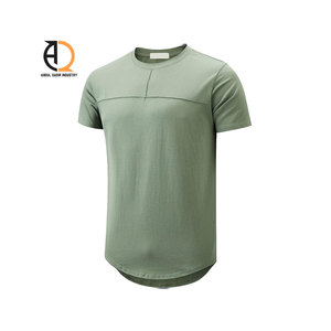 T-shirt personnalisé d'été respirant 100% coton, style streetwear hip-hop, impression sérigraphique, effet délavé - Product Image 1