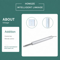 Vente directe d'usine de fenêtres, serrure de fenêtre électrique intelligente en aluminium durable Hongze, DC24V, outil d'ouverture