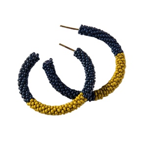 Vente en gros de magnifiques bijoux en perles à franges tombantes pour femmes, tendance estivale faite à la main, en provenance d'Inde - Product Image 5