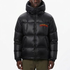 Veste matelassée imperméable pour homme avec logo personnalisé OEM ODM, 100% polyester, manteau d'hiver de haute qualité, streetwear, vêtements d'extérieur - Product Image 4
