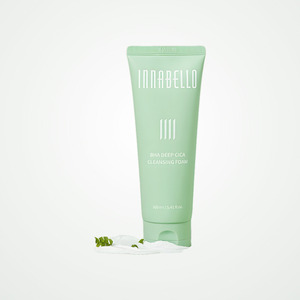 โฟมล้างหน้าเกาหลี K-Beauty Inabelro BHA Deep Cica Cleansing Foam ผลิตในเกาหลี สำหรับทุกเพศทุกวัย - Product Image 6