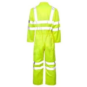 Overoles de Trabajo Reflectantes de Alta Visibilidad, Transpirables, de Algodón, para Trabajadores de la Construcción e Ingenieros, al por Mayor - Product Image 2