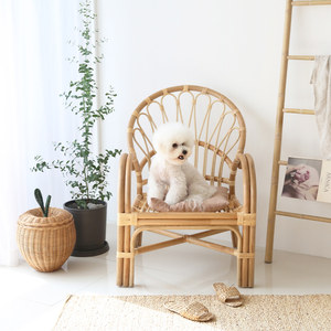 Sillas de ratán, últimas novedades en muebles para comedores, silla blanca tejida a mano al por mayor - Product Image 5
