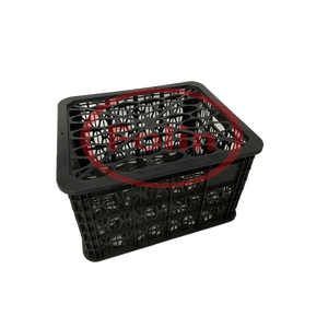 Heavy Duty PP <b>Plastic</b> Agricultural Harvest <b>Crate</b> Stackable Ventilated Vegetable Fruit Storage Basket - Product Image 4