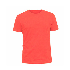 Camiseta deportiva unisex de manga corta con logo frontal 100% algodón, diseño sólido, tejido transpirable de secado rápido, corte regular para hombre. - Product Image 2
