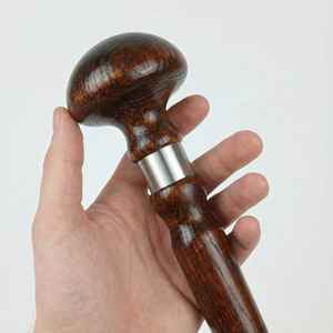 Nuevo Bastón de Madera Ecológico Hecho a Mano con Mango de Madera, Ligero, para Personas Mayores - Product Image 2