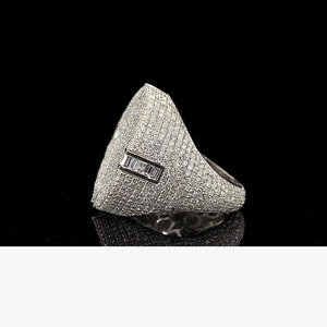Premium Quality Lab Grown Diamond Hip Hop <b>Ring</b> for <b>Men</b> Perfect for Everyday Wear and Special Occasions Available at Best Price - Product Image 1