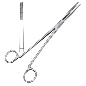 Pinzas Hemostáticas Veterinarias de 20 cm, Pinza de Alimentación para Reptiles de Acero Inoxidable, Instrumento Médico Quirúrgico para el Cuidado de Animales - Product Image 1