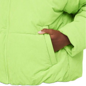 Chaqueta de Moda Acolchada Extra Grande para Mujer, Estilo Urbano, Color Neón, Servicios OEM para Chaqueta de Hombre - Product Image 6