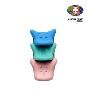 LONGNEW หมอนรองคอตามหลักสรีรศาสตร์หลากสีสำหรับการเดินทางและที่บ้าน - Product Image 1