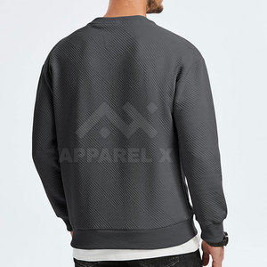 เสื้อสเวตเชิ้ตผ้าฝ้ายแท้ 100% สกรีนโลโก้ได้ ไซส์ใหญ่พิเศษสำหรับผู้ชาย สไตล์โดดเด่น มีจำหน่าย - Product Image 2