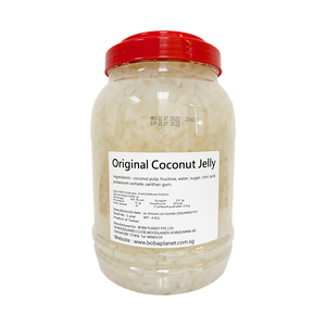 Nata de Coco Original Sabor Taiwán, Certificación HACCP ISO, Tiras Rectangulares Transparentes para Decoración de Té - Product Image 5