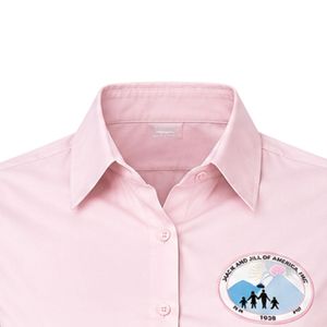 เสื้อเชิ้ตสีชมพู แขนยาว ปกติดกระดุม สไตล์ลำลอง ธุรกิจ สำนักงาน เป็นทางการ สวมใส่สบาย เหมาะกับไลฟ์สไตล์ผู้ชาย ใส่ได้ทุกวัน - Product Image 4