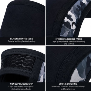 Mangas para Codos de Durabilidad Mejorada, Textura Suave, Material de Neopreno, Protección UV, Soporte para Manos - Product Image 5