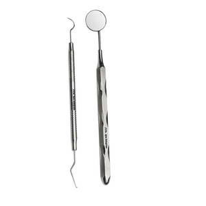 Juego Profesional de Exploración Dental con Espejo Dental, Sonda Dental y Pinzas Dentales de Acero Inoxidable de Alta Precisión - Product Image 5