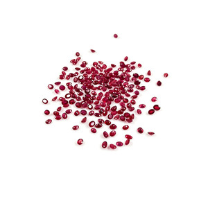 Rubis naturels de Bangkok, ovales calibrés 2x3mm, pierres précieuses facettées naturelles, prêtes à l'emploi pour la création de bijoux - Product Image 3