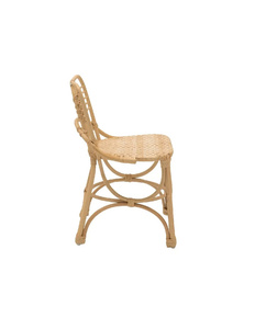 Silla mecedora para niños hecha de ratán natural. Silla mecedora con forma de caballo. - Product Image 3