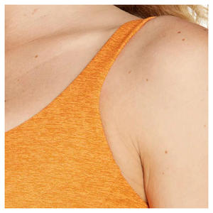 High Support Sports Bra with Spandex and Nylon Wholesale Simple Front Logo Women High Support Shockproof Yoga Sports Bra - Product Image 3