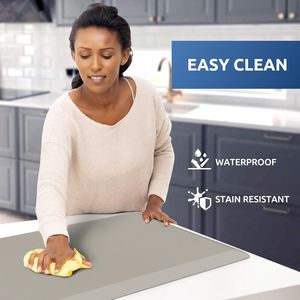 Tappetino Antifatica per Cucina 44x71 cm, Resistente all'Acqua, Antiscivolo, Comodo Tappeto da Pavimento per Uso Domestico e in Cucina - Product Image 3