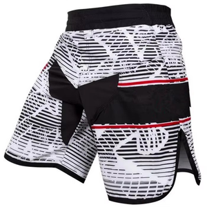 Different Color MMA Shorts for Sale 100% Polyester Breathable & Quick Dry Custom Logo Option Made in Pakistan - Product Image 5