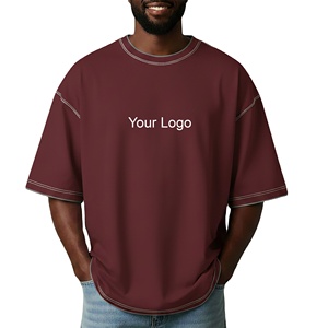Camisetas de Moda para Hombre, Estilo Casual, Mezcla de Algodón Suave, Transpirable, Ajuste Atlético, Manga Corta, Cuello Redondo, Camiseta Cómoda - Product Image 1