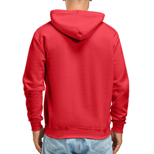 Men's Gray <b>Hooded</b> <b>Zip</b>-Up Sweatshirt Regular Fit Cotton French Terry Casual Solid Color Pocket Design Autumn Wear - Product Image 3