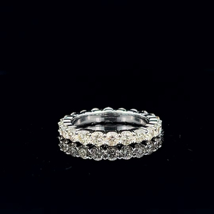 Elegant 14KT Gold Full Natural Diamond Eternity <b>Ring</b> Band with Natural Diamonds Elegant Bridal Jewelry Bulk Wholesale Supplier - Product Image 1
