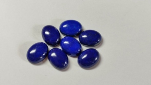AAA+ Lapis Lazuli Naturel Cabochon Ovale 3x5mm à 15x20mm Calibré Bleu Royal Pierre Précieuse à Dos Plat pour la Fabrication de Bijoux Vente en Gros - Product Image 5