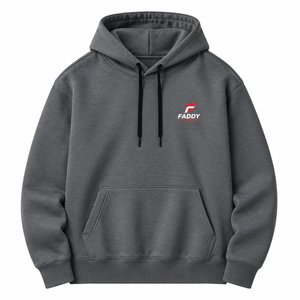 Sweat à capuche unisexe surdimensionné personnalisé avec logo, style streetwear, en molleton de coton épais, vierge, vente en gros - Product Image 1