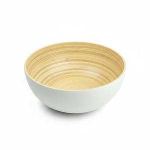 Bol à salade en bambou, vente en gros, fait main, écologique, naturel, bol de service, taille personnalisée, fabricant, fournisseur pour restaurant - Product Image 2