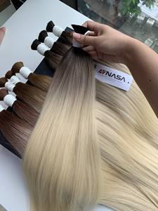 Meilleure vente extensions de cheveux humains vierges Remy alignés sur les cuticules de qualité 10A, couleurs naturelles droites, approvisionnement en vrac sur le devant en dentelle - Product Image 4