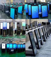 Led Adverting Schermo Piano Dello Schermo Del Basamento Digital Signage Chiosco 32 pollici Tv Manuale Totem Verticale Display Lcd