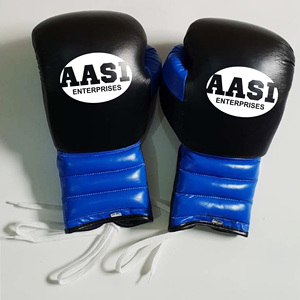 Boxing Hook and Loop Leather <b>Training</b> Bag Mitts Red Custom Made White Sports Gloves <b>Head</b> Guard Groin Guard - Product Image 3