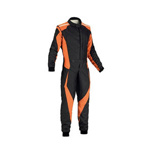 Traje de Karting Personalizado Premium para Adultos Unisex, para Todas las Temporadas, para Carreras de Autos, Motociclismo, Drifting, Transpirable, de Doble Capa, Poliéster y Algodón - Product Image 3