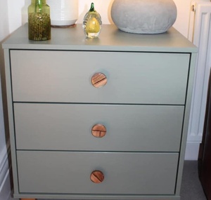 Pomo Redondo de Resina Transparente Ecológico Hecho a Mano para Muebles y Tiradores Rústicos para Puertas de Armario - Product Image 5