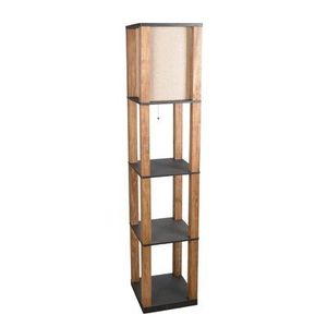 Modern Wooden <b>Shelf</b> Tabletop <b>Lamp</b> Handmade Eco-Friendly Premium Finish | Housewarming Ramadan Gift | Factory Wholesale Bulk - Product Image 1