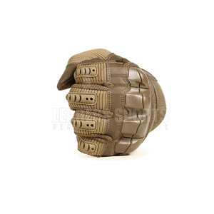 ถุงมือเพนท์บอลหนังทนทาน ป้องกันการลื่น พร้อมสายรัดข้อมือปรับได้ ปิดด้วยแถบตีนตุ๊กแก-ผ้าระบายอากาศ สำหรับผู้ชายทำกิจกรรมกลางแจ้ง - Product Image 4