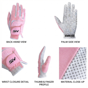 Gants de golf avec une adhérence supérieure, en cuir de cabretta souple, pour l'entraînement, la pratique et le jeu, logo personnalisé, gants de golf pas chers - Product Image 5