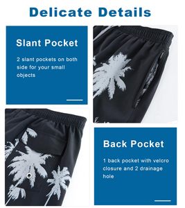 Shorts de Playa Casuales al por Mayor, de Cintura Baja, para Hombre, Talla Grande, Shorts de Baño de Verano para Adultos - Product Image 4