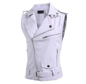 Veste en cuir personnalisée de haute qualité pour cyclistes, style streetwear pour hommes, veste en cuir personnalisée très vendue - Product Image 1