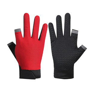 Gants de soleil respirants 3/4 doigts UPF 50+ avec paume antidérapante en silicone pour hommes et femmes, pêche, cyclisme, course à pied - Product Image 5