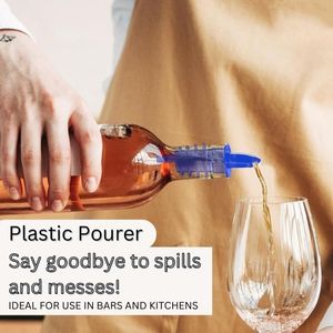 Wholesale BPA Free Plastic Liquor Bottle Pourers Wine Pourers Barware Supplies Tools for Pubs Clubs Restaurants Bars - Product Image 3