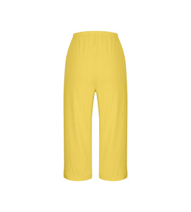 Pantalon de pyjama capri en coton pour femme, confortable, avec poches, taille élastique, coupe large, pour la maison, vente en gros personnalisée - Product Image 6