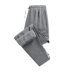 New Men's Sports Casual Pants Spring and Fall Waffle Fabric Loose Straight Leg Fashion Single Line Pleated Pocket <b>Mop</b> Pants - Product Image 6