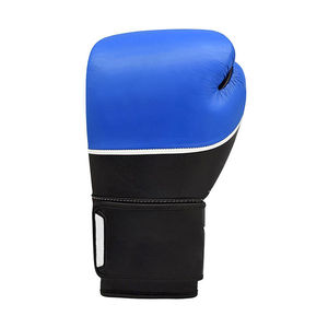 Guantes de Boxeo de Piel de Vacuno con Logotipo Personalizado, Guantes de Entrenamiento de MMA y Sanda Profesionales de Alta Calidad, Secado Rápido, con Cierre de Velcro - Product Image 5