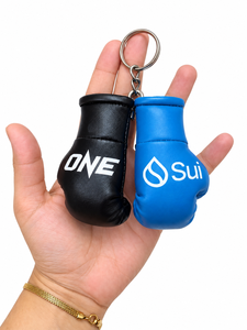 Porte-clés personnalisé en forme de mini-gants de boxe, paire de porte-clés de boxe personnalisés, souvenir sportif, cadeau, accessoire pour sac de sport d'arts martiaux - Product Image 4