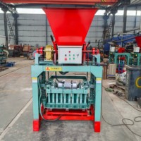 Machine Entièrement Automatique à Fabriquer des Briques de Logo – Machine Manuelle à Briques de 6 Pouces – Petite Machine Mobile à Briques de Béton