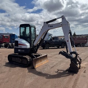 รถขุดขนาดเล็กพรีเมียม Bobcat E45 พร้อมใช้งาน กำลังแรง ขุดดิน ตักดิน ขุดร่อง งานไซต์ก่อสร้าง ลดราคา - Product Image 4