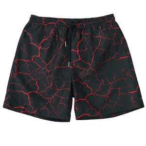 Shorts en maille respirants et à séchage rapide pour hommes, imprimés sur mesure, légers, en polyester, pour la plage, tendance et confortables - Product Image 2