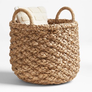 Cestas de jacinto de agua tejidas a mano, precio económico de fábrica, regalo para el Día de San Valentín, almacenamiento. - Product Image 6